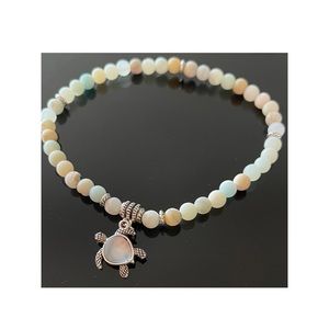 Nopinchy Amazonite Sea Turtle No Pinch Anklet